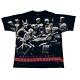 Vintage 1994-1995 Rolling Stones Voodoo Tour Aop Band Tee All Over Print Usa 90s