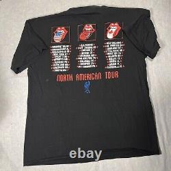 Vintage 1994/1995 The Rolling Stones Voodoo Lounge T Shirt XL Brockum