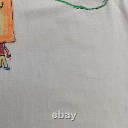Vintage 1994 Hanes Stone Temple Pilots T-Shirt Single Stitch Men's Size XL Beige