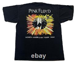 Vintage 1994 Pink Floyd North American Tour tee XL Band Brockum Rare 90s Concert