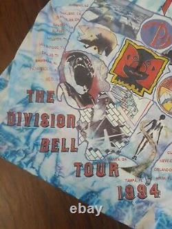 Vintage 1994 Pink Floyd The Division Bell Tour tee XL Rare