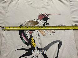 Vintage 1994 Rolling Stones Gerald Scarfe Tshirt Size Large Rare Distressed