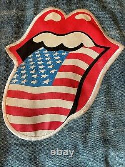 Vintage 1994 Rolling Stones VooDoo Lounge Jean Jacket Super Rare