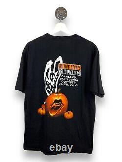 Vintage 1994 Rolling Stones Voodoo Lounge Halloween T-Shirt Size XL Made USA