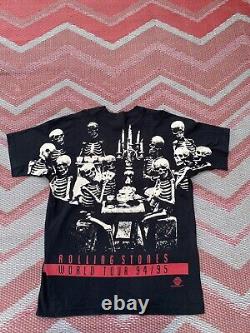 Vintage 1994 Rolling Stones Voodoo Lounge T-Shirt Brockum Extra Large