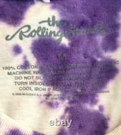 Vintage 1994 The Rolling Stones Voodoo Lounge Tiedye mens Tshirt M Rolling Stone