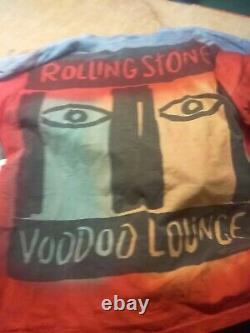 Vintage 1994 never-ever worn rolling stones voodoo lounge tour tie-dye shirt xxl