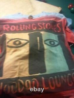 Vintage 1994 never-ever worn rolling stones voodoo lounge tour tie-dye shirt xxl