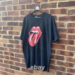 Vintage 1995 Single Stitch Rolling Stones Voodoo Lounge Tour Graphic T-Shirt, XL
