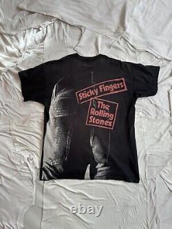 Vintage 1995 The Rolling Stones'Sticky Fingers' Band Tee Size XL
