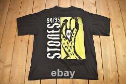 Vintage 1995 The Rolling Stones Voodoo World Tour T-Shirt / Single Stitch / Musi