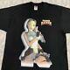 Vintage 1996 Tomb Raider Lara Croft Double Sided Tee Shirt Size Large New Rare