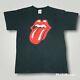 Vintage 1997 Kiss Bridges To Babylon Tour Rolling Stones T-shirt Men's L Grunge