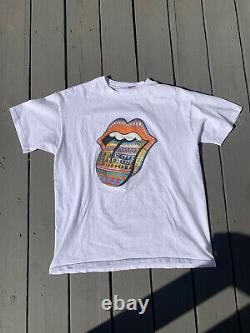 Vintage 1997 Rolling Stones Bridges To Babylon Shirt
