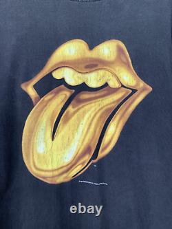 Vintage 1997 The Rolling Stones Bridges To Babylon Rock Tee Shirt Men's Size XL