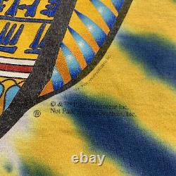 Vintage 1997 The Rolling Stones Bridges to Babylon Tour T-Shirt Large Tie Dye