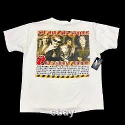 Vintage 1999 Rolling Stones No Security Tour Concert Tee T Shirt Size XL Rare