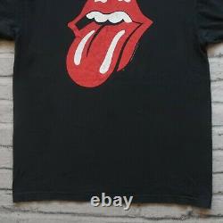 Vintage 1999 Rolling Stones No Security Tour Tshirt Size L M Black