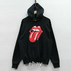 Vintage 2001 Rolling Stones Artimonde Sweatshirt Hoodie Size XL Black Rock Band