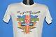 Vintage 70s Rolling Stones 1975 Us Tour Tongue Airplane White T-shirt Small S