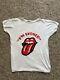 Vintage 70s Rolling Stones Bootleg Shirt Psychedelic Stoner Parody Mick Jagger