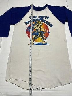 Vintage 70s The New Barbarians The Rolling Stones Keith Richards Raglan shirt M