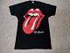 Vintage 80s 1989 Rolling Stones Band Tour Shirt Xl Beatles Doors Hendrix Ac/dc