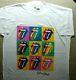 Vintage 80s Rolling Stones Steel Wheels Brockum Warhol T Shirt Sz Xl 2xl New