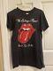 Vintage 80s The Rolling Stones T Shirt World Tour 1981 1982 On Screen Stars