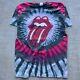 Vintage 90's The Rolling Stones T-shirt Adult X-large Tie Dye Rock Band Tongue