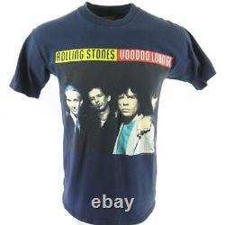 Vintage 90's XL Rolling Stones Voodoo Lounge Rock Band T Shirt USA 94/95 Tour