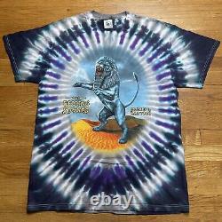 Vintage 90s Rolling Stones Bridges To Babylon Tie Dye Tour T-Shirt 1997 Large