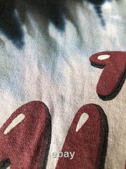 Vintage 90s Rolling Stones Voodoo Lounge 1994 Tie Dye Short Sleeve T Shirt XL