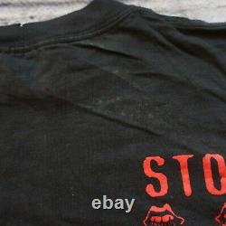 Vintage 90s Rolling Stones Voodoo Lounge Skeletons Shirt Tshirt Devil