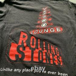 Vintage 94/95 rolling stones voodoo tour shirt Band Tee Size L Brokum