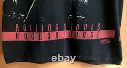 Vintage'94 Rolling Stones Voodoo Lounge Tour T-shirt Xlarge