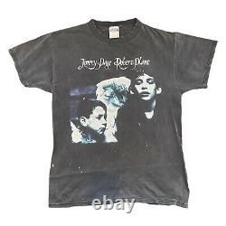 Vintage 98 Jimmy Page And Robert Plant Tour Tee Led Zeppelin Sz L Metal Tee