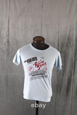 Vintage Band Shirt Rolling Stones 1981 Seattle Kingdome Men's Medium