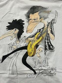 Vintage Brockum 1994 Rolling Stones Voodoo Lounge by Gerald Scarfe T-Shirt Sz XL