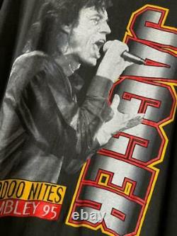 Vintage JAGGER of Rolling Stones unofficial voodoo night rock band shirt size XL