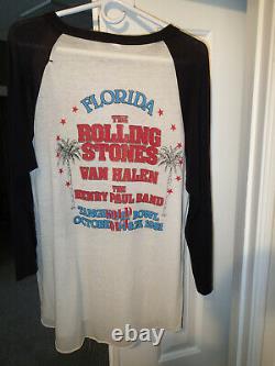 Vintage Original 1981 The Rolling Stones Tour Live in Concert T-Shirt