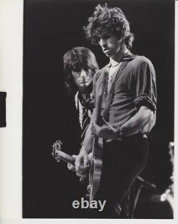 Vintage Original Press Photo Rolling Stones Stamped Henry Diltz