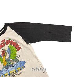 Vintage RARE Rolling Stones 1981 Sold Out World Tour T Shirt FLORIDA Van Halen L
