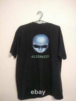 Vintage Rare The rolling stones alien workshop 1996 tshirt