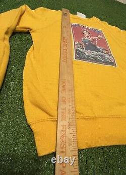 Vintage Rolling Stones 1978 Tour Raglan Sweatshirt Size S/M Raindrop See Disc