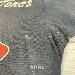 Vintage Rolling Stones 1981 North American Tour Lips T Shirt Original VTG Size M