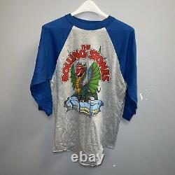 Vintage Rolling Stones 1981 World Tour Concert T Shirt Large RARE