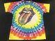 Vintage Rolling Stones 1994 Liquid Blue Tie Dye T Shirt Xl Single Stitch