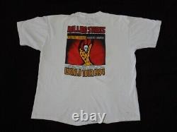 Vintage Rolling Stones 1994 Voodoo Lounge World Tour Single Stitch Tee Shirt XL