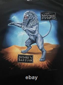 Vintage Rolling Stones 1998 Bridges To Babylon Tour Shirt XL